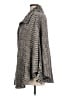 RENA LANGE 100% Cupro Gray Poncho Size L - photo 5