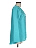 Scully 100% Polyester Teal Long Sleeve Blouse Size M - photo 4