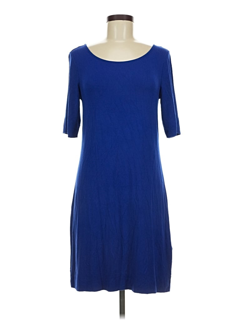 Pre-owned Adrienne Vittadini Casual Dress In Blue