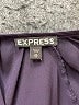 Express 100% Polyester Black Short Sleeve Blouse Size XS - photo 7