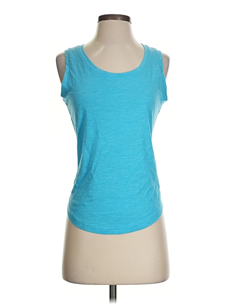 Pre-owned Columbia Sleeveless T-shirt In Teal