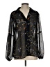 CAbi 100% Polyester Black Long Sleeve Blouse Size L - photo 1
