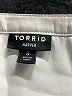 Torrid 100% Polyester Floral Tan Short Sleeve Blouse Size 3X Plus (3) - photo 7