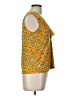 Always Indigo Yellow Sleeveless Blouse Size L - photo 4