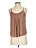 Evereve 100% Polyester Brown Sleeveless Blouse Size S - photo 1