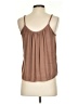 Evereve 100% Polyester Brown Sleeveless Blouse Size S - photo 2