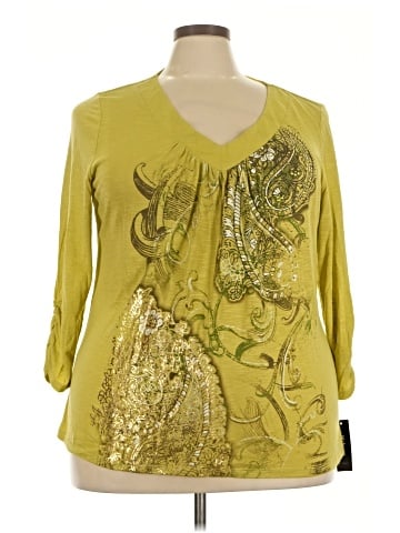 Style&Co Long Sleeve T-Shirt (view 1)