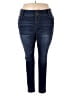 ROYALTY Solid Blue Jeans Size 20 - photo 1