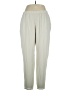 Eileen Fisher 100% Silk Solid Ivory Silk Pants Size XL (estimated) - photo 1