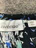 Avenue 100% Polyester Teal Short Sleeve Blouse Size 14 Plus - photo 7