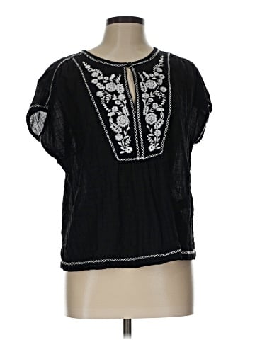 Max Studio Short Sleeve Blouse (view 1)