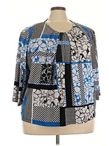 Southern Lady 3/4 Sleeve Blouse (view 1)