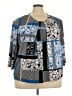 Southern Lady Blue 3/4 Sleeve Blouse Size 3X - photo 1
