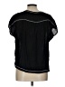 Max Studio Black Short Sleeve Blouse Size L - photo 2