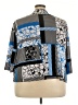Southern Lady Blue 3/4 Sleeve Blouse Size 3X - photo 2