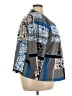 Southern Lady Blue 3/4 Sleeve Blouse Size 3X - photo 4