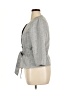 Le Suit Houndstooth Gray Blazer Size 14 - photo 5
