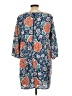 Old Navy Paisley Blue Casual Dress Size L - photo 2