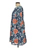 Old Navy Paisley Blue Casual Dress Size L - photo 5