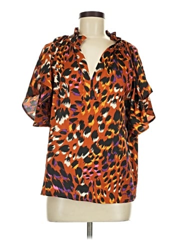 Unbranded Short Sleeve Blouse (view 1)