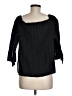 Bailey 44 100% Cotton Black 3/4 Sleeve Blouse Size M - photo 2