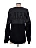 Victoria's Secret Pink Color Block Black Pullover Sweater Size XS - photo 2
