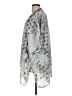 Maurices 100% Polyester Silver Kimono One size - photo 5