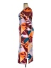 Assorted Brands Graphic Orange Casual Dress Size XXL - photo 5