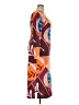 Assorted Brands Graphic Orange Casual Dress Size XXL - photo 4