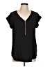 Express Black Short Sleeve Top Size L - photo 1