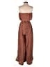 Elan Hearts Brown Jumpsuit Size M - photo 2
