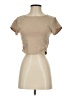 Active by Old Navy Tan Short Sleeve Turtleneck Size S - photo 1