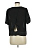 DR2 100% Polyester Black Short Sleeve Top Size M - photo 2