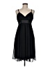 Assorted Brands Solid Black Cocktail Dress Size M - photo 1