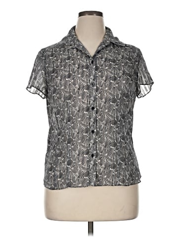 Ann Taylor Factory Short Sleeve Blouse (view 1)