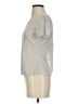 Natori Metallic Silver Short Sleeve T-Shirt Size S - photo 5