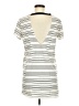 Forever 21 Stripes Ivory Casual Dress Size M - photo 2