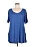Lularoe Blue Short Sleeve T-Shirt Size M - photo 1
