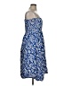 Assorted Brands Paisley Blue Cocktail Dress Size XL - photo 4