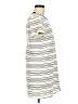 Forever 21 Stripes Ivory Casual Dress Size M - photo 4