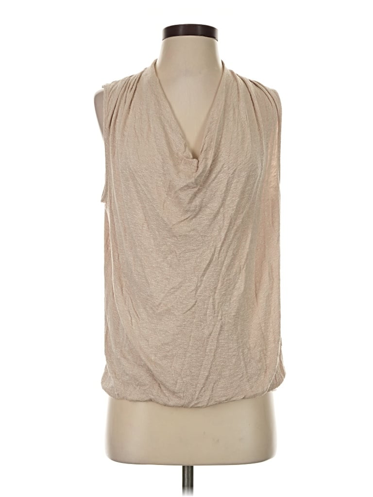 Pre-owned Akemi + Kin Sleeveless Blouse In Tan
