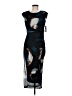 DKNY Graphic Blue Cocktail Dress Size 6 - photo 1