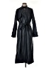 Jason Wu 100% Polyurethane Black Trenchcoat Size M - photo 1