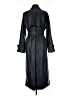 Jason Wu 100% Polyurethane Black Trenchcoat Size M - photo 2