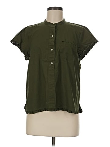 J.Crew Factory Store Short Sleeve Blouse (view 1)
