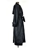 Jason Wu 100% Polyurethane Black Trenchcoat Size M - photo 4