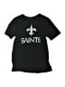 NFL 100% Cotton Black Short Sleeve T-Shirt Size 10 - 12 - photo 1