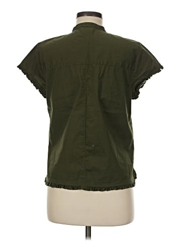 J.Crew Factory Store Short Sleeve Blouse (view 2)