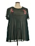 Self Esteem Green Short Sleeve T-Shirt Size 3X - photo 1