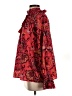Cara Cara 100% Cotton Paisley Red Long Sleeve Blouse Size XS - photo 5